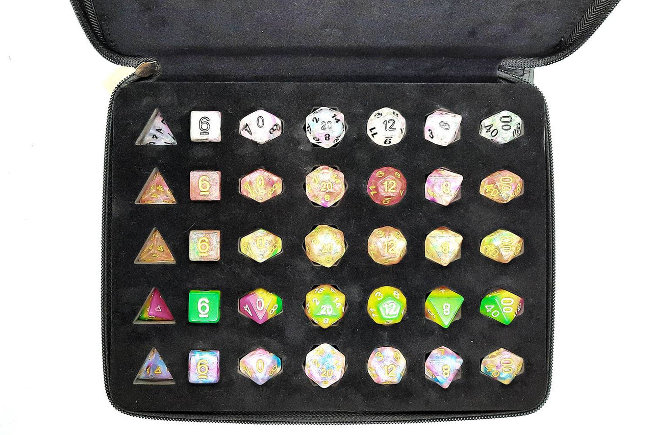 Old School Dice: Ultimate Dice Folio - Teal
