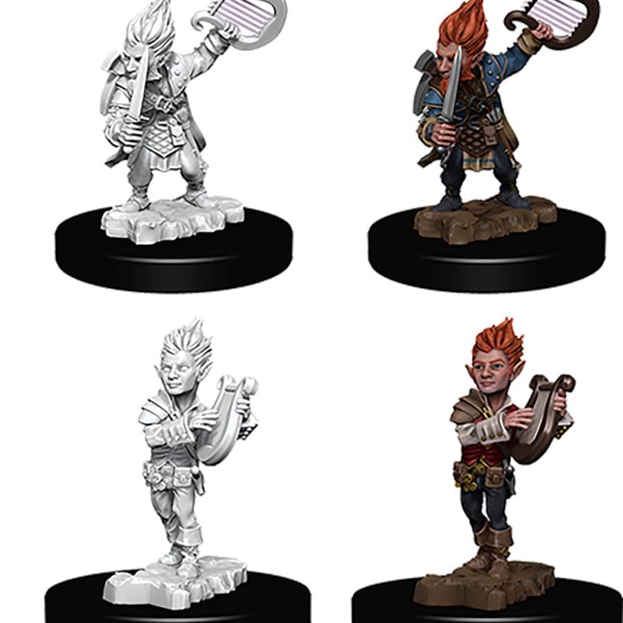 PATHFINDER DEEP CUTS MINIATURES: MALE GNOME BARD