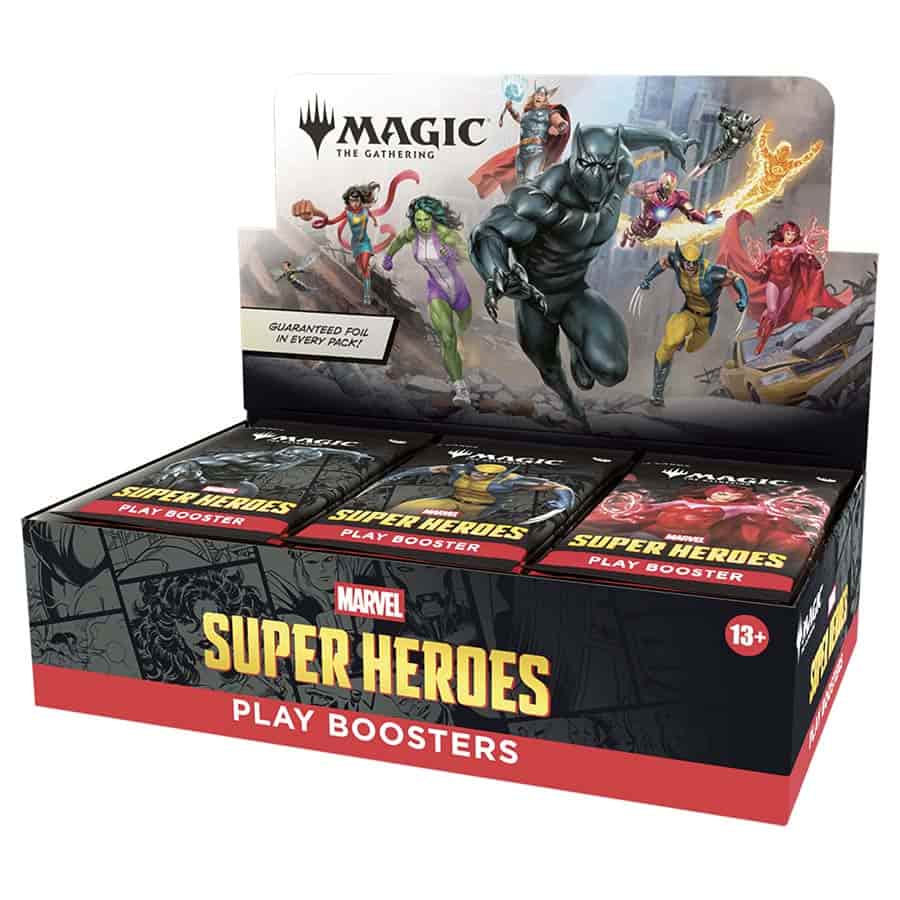 MAGIC THE GATHERING: MSH MARVEL SUPER HEROES PLAY BOOSTER