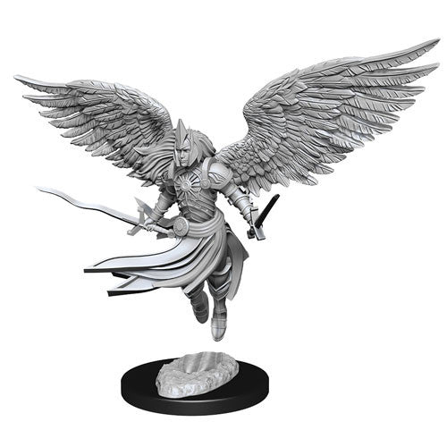 MAGIC THE GATHERING UNPAINTED MINIATURES: W01 AURELIA EXEMPLAR OF JUSTICE (ANGEL)